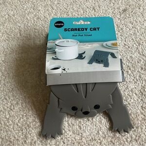 NWT Scaredy Cat Hot Pot Trivet